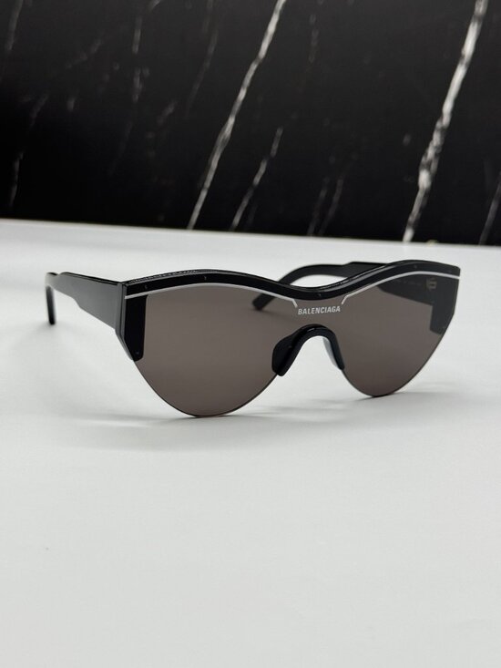 NEW BALENCIAGA BB0004S 001 BLACK WOMEN SUNGLASSES BALENCIAGA EYEWEAR main image 7